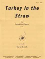 わらの中の七面鳥（オクラホマミキサー）（サックス四重奏）【Turkey in the Straw】
