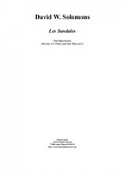 サンダル（デイビッド・ソロモン）（フルート六重奏）【Les Sandales】