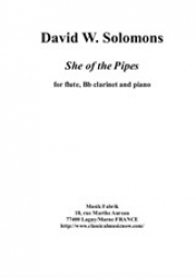 シー・オブ・ザ・パイプス（デイビッド・ソロモン）（木管二重奏+ピアノ）【She of the Pipes】