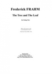 木と葉（フレデリック・フラーム）（弦楽三重奏）【The Tree and The Leaf】