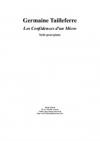 Les Confidences d'un Micro（ジェルメーヌ・タイユフェール）（ピアノ）