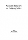 Les Confidences d'un Micro（ジェルメーヌ・タイユフェール）（ピアノ）