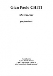 ムーブメント（ジャン・パオロ・チーティ）（ピアノ）【Movements for pianoforte】