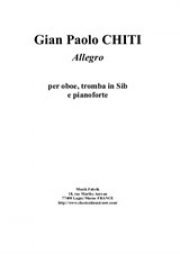 アレグロ（ジャン・パオロ・チーティ）（ミックス二重奏+ピアノ）【Allegro】