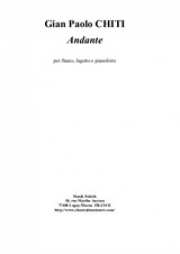 アンダンテ（ジャン・パオロ・チーティ）（木管二重奏+ピアノ）【Andante】
