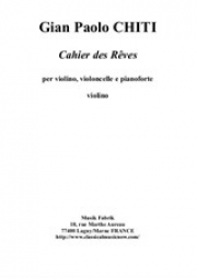 Cahier des Reves（ジャン・パオロ・チーティ）（弦楽二重奏+ピアノ）