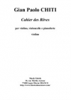 Cahier des Reves（ジャン・パオロ・チーティ）（弦楽二重奏+ピアノ）