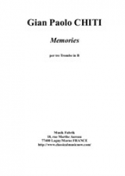 メモリーズ（ジャン・パオロ・チーティ）（トランペット三重奏）【Memories】