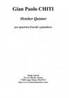 オクトーバー・クインテット（ジャン・パオロ・チーティ）（弦楽四重奏+ピアノ）【October Quintet】
