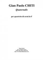 Quaternalis（ジャン・パオロ・チーティ）（ホルン四重奏）