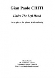 左手の下（ジャン・パオロ・チーティ）（ピアノ）【Under the Left Hand】