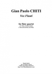 Vox Flauti（ジャン・パオロ・チーティ）（フルート四重奏）
