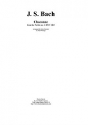 シャコンヌ「パルティータ・No.2」より（バッハ）（クラリネット）【Chaconne from the Partita No.2】