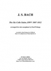 チェロ組曲・BWV 1007-1012（バッハ）（テナーサックス）【Complete Cello Suites, BWV 1007-1012】