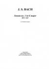 ヴィオラ・ダ・ガンバ・ソナタ・No.1・ト長調・BWV 1027（バッハ）（チェロ+ピアノ）【'Viola da Gamba' Sonata No.1 in G Major BWV 1027】