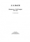 ヴィオラ・ダ・ガンバ・ソナタ・No.2・ニ長調・BWV 1028（バッハ）（チェロ+ピアノ）【'Viola da Gamba' Sonata No.2 in D Major BWV 1028】