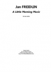 リトル・モーニング・ミュージック（ヤン・フレイドリン）（ヴァイオリン二重奏）【A Little Morning Music】