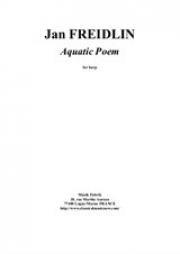 アクアティク・ポエム（ヤン・フレイドリン）（ハープ）【Aquatic Poem】