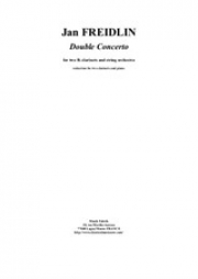二重協奏曲（ヤン・フレイドリン）（クラリネット二重奏+ピアノ）【Double Concerto】