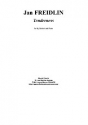 テンダネス（ヤン・フレイドリン）（クラリネット+ピアノ）【Tenderness】
