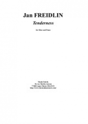 テンダネス（ヤン・フレイドリン）（オーボエ+ピアノ）【Tenderness】