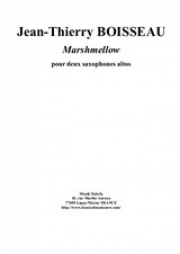マシュマロ（ジャン・ティエリー・ボワソー）（アルトサックス二重奏）【Marshmellow】