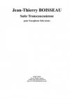 トランスコーカシアン組曲（ジャン・ティエリー・ボワソー）（ソプラノサックス）【Suite Transcaucasienne】