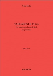 Variazioni e fuga nei dodici toni sul nome di Bach（ニーノ・ロータ）（ピアノ）