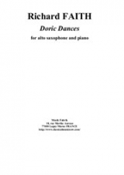 ドリス・ダンス（リチャード・フェイス）（アルトサックス+ピアノ）【Doric Dances】