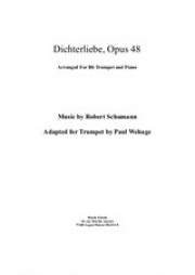 詩人の恋・Op.48（ロベルト・シューマン）（トランペット+ピアノ）【Dichterliebe Op.48】