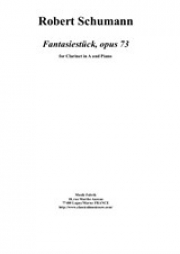 幻想小曲集・Op.73（ロベルト・シューマン）（アルトクラリネット+ピアノ）【Drei Fantasiestücke Op.73】