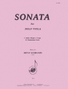 ソナタ（ベッツィー・シュラム）（ヴィオラ+ピアノ）【Sonata for Solo Viola】