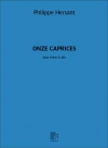 11のカプリス（フィリップ・エルサン）（弦楽二重奏）【Onze Caprices】