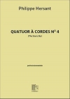弦楽四重奏曲・No.4（フィリップ・エルサン）（弦楽四重奏）【Quatour a Cordes No. 4】