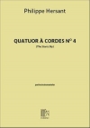 弦楽四重奏曲・No.4（フィリップ・エルサン）（弦楽四重奏）【Quatour a Cordes No. 4】