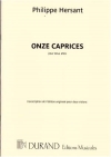 11のカプリス（フィリップ・エルサン）（ヴィオラ二重奏）【Onze Caprices】