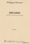 ヘリアデス（フィリップ・エルサン）（フルート+弦楽三重奏）【Heliades】