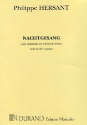 夜の歌（フィリップ・エルサン）（ミックス三重奏+ピアノ）【Nachtgesang】