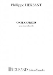 11のカプリス（フィリップ・エルサン）（チェロ二重奏）【Onze Caprices】