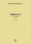 ピアノ・ソナタ第4番「ダン・ラ・ニュイ」 Op. 82（ビシャーラ・エル＝コーリー）（ピアノ）【Sonate No. 4, Op. 82 'Dans la nuit'】