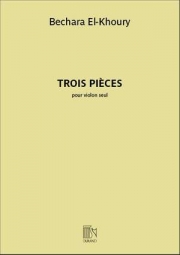 3つの小品（ビシャーラ・エル＝コーリー）（ヴァイオリン）【Three Pieces】