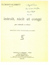 Introit, Récit et Congé op. 113（フローラン・シュミット）（チェロ+ピアノ）