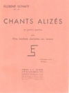 貿易風の歌・Op.125（フローラン・シュミット）（木管五重奏）【Chants Alizes, Op. 125】