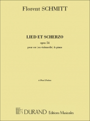 歌とスケルツォ（フローラン・シュミット）（ホルン+ピアノ）【Lied et scherzo】