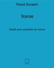スタンツェ（パスカル・デュサパン）（金管五重奏）【Stanze】