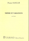 主題と変奏（ピエール・サンカン）（ハープ）【Theme & Variations】