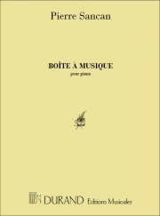 オルゴール（ピエール・サンカン）（ピアノ）【Boite à Musique】