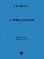 交響詩「ニガモンの歌」（アリテュール・オネゲル）（ピアノ二重奏）【Le Chant De Nigamon】