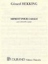 カザルスのためのメヌエット（ジェラール・エッキング）（チェロ+ピアノ）【Menuet pour Casals】