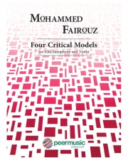 4つのクリティカル・モデル（モハメド・フェイルーズ）（アルトサックス+ヴァイオリン）【Four Critical Models】